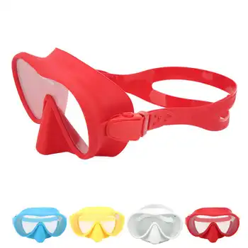 Очки для плавания с защитой от запотевания, маска для подводного плавания из закаленного стекла