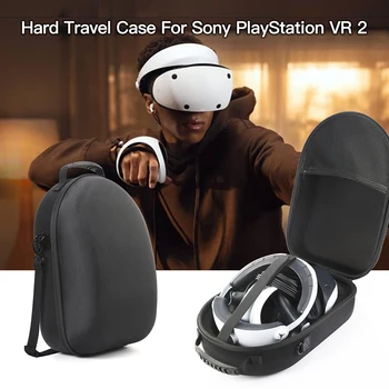 Для PS VR2 EVA Hard Travel Protect Box Сумка Для Хранения Чехол Для Переноски Защитный Чехол Сумка Для Хранения PS5 PS VR2 VR Аксессуары