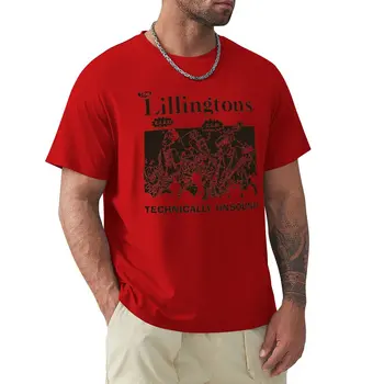 Технически неисправная футболка Lillingtons, летние топы, футболки с аниме-графикой, футболки мужские