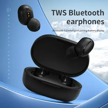 Наушники A6s Bluetooth TwsНаушники-вкладыши Bluetooth 5 0 Кнопки стерео для бега и спорта с микрофоном Беспроводные наушники
