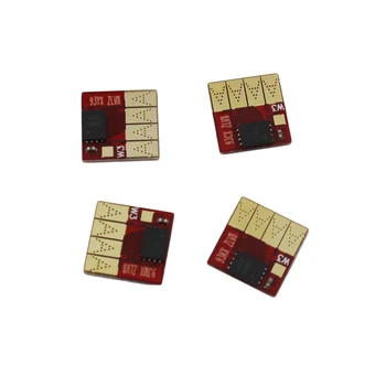Для дуговых чипов HP711 4-цветные Постоянные чипы Для картриджей HP 711 С чернилами Для принтеров HP Designjet T520 T120