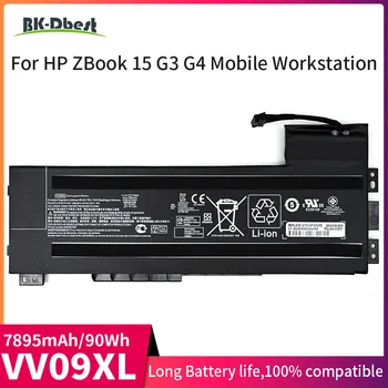 BK-Dbest Совершенно Новый Оптовый Аккумулятор 11,4 В 90 Вт VV09XL Для ноутбука VV09XL Для Мобильной Рабочей Станции HP ZBook 15 G3 G4