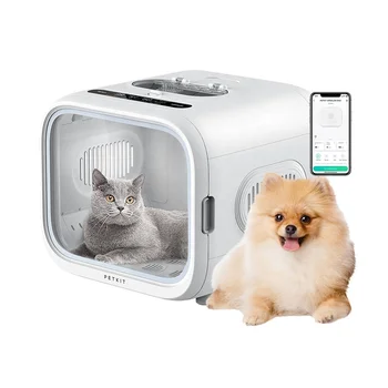 PETKIT AIRSALON MAX Умный фен для домашних животных для ухода за кошками и маленькими собаками со сверхшумным интеллектуальным контролем температуры через приложение