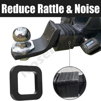 3 комплекта Прокладок для 2-дюймового глушителя Сцепного устройства Глушитель сцепного устройства прицепа для регулируемых шаровых креплений для уменьшения дребезжания и шума