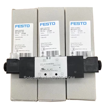 Оригинальный Электромагнитный клапан FESTO VUVS-L20-P53C-MD-G18-F7-1C1 575268 С Электрическим управлением