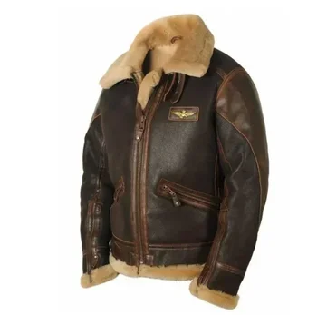 Зимняя мужская куртка 5XL коричневого цвета с откидным воротником и карманом на молнии, модная повседневная мотоциклетная куртка, пальто, зимняя куртка для мужчин