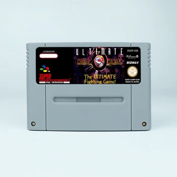 Игровая карта Ultimate Mortal Kombat 3 Action для игровых консолей SNES EUR PAL USA NTSC 16bit картридж для видеоигр