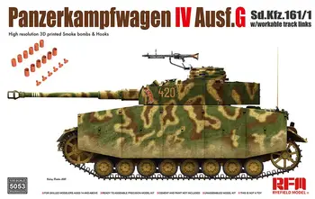RYEFIELD RM5053 Panzerkampfwagen IV Ausf в масштабе 1:35. Комплект модели G sd.kfz.161/1
