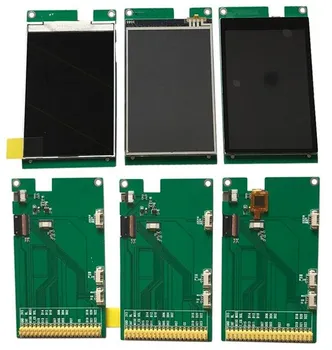 emWin LVGL 3,5-дюймовый Цветной Емкостный/Резистивный Сенсорный Экран TFT LCD с Адаптерной Платой ILI9481 Drive IC 320*480 RGB666 RGB565