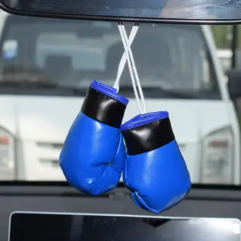 Подарочный кулон Реалистичные подвески в виде мини-боксерских перчаток Водонепроницаемые украшения интерьера автомобиля с износостойким дизайном
