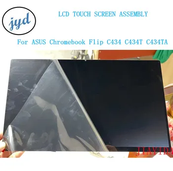 Для ASUS Chromebook Flip C434 C434T C434TA C425TA C425 ЖК Сенсорный Экран Дигитайзер Стеклянная Панель Дисплея В Сборе Новый FHD1920X1080