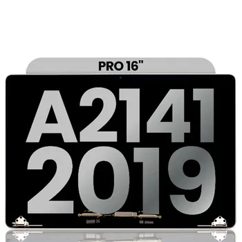 Оригинальный Подержанный ЖК-дисплей A2141 В Сборе для Macbook Pro 16 A2141 Замена Retina 2019 Серый Серебристый EMC 3347