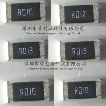 20ШТ SMD Чип-резистор 2512 1% R010 R012 R013 R015 R016 R018 0.01R 0.012R 0.013R 0.015R 0.016R 0.018R 6.4* 3.2 ММ 1 Вт