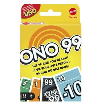 Игры UNO 99 Карточная игра для детей и семей, от 2 до 6 игроков, Складывание чисел, Для детей от 7 лет и старше