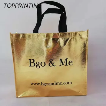 Оптовая продажа 1000 шт. /лот, изготовленные на заказ прочные бутиковые металлические нетканые сумки для хранения покупок с вашим логотипом