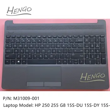 M31009-001 Серый Оригинальный Новый для HP 1250 255 G8 15S-DU DY DW Подставка Для Рук + Клавиатура + Тачпад