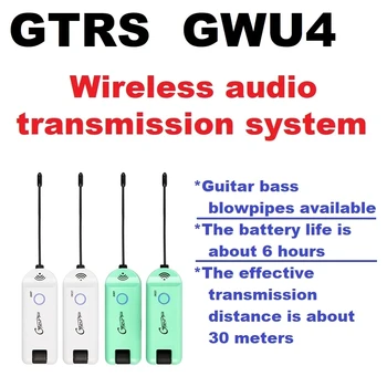 MOOER GWU4 электроакустическая гитара инструмент беспроводной передатчик приемник басовая паяльная трубка аудиосвязь