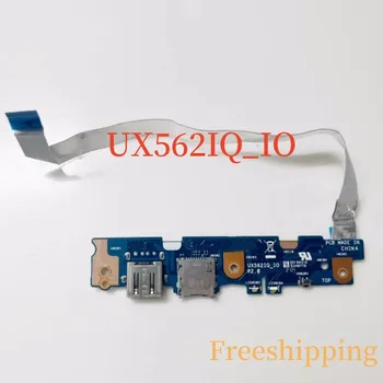UX562IQ Для ASUS ZenBook Flip 15 UX562IA UX562IQ_IO UX562F Q526F USB ПЛАТА СО ГИБКИМ КАБЕЛЕМ 100% Протестирована, Полностью Работает