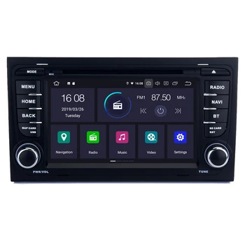 RoverOne Для Audi A4 S4 RS4 8E 8F B6 B9 B7 Android 9,0 Авторадио Автомобильный Мультимедийный Плеер Радио Стерео GPS Навигация Головное Устройство DVD