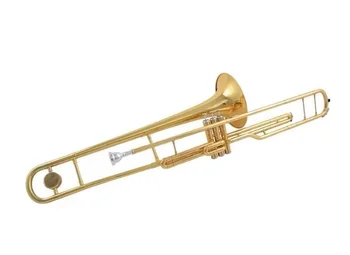Трехклавишный поршневой инструмент Bb trombone
