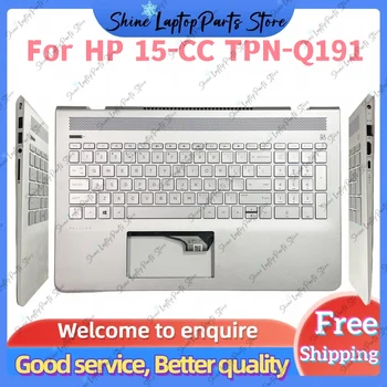 Для HP Pavilion 15-CC 15T-CC TPN-Q191 Верхняя Крышка Подставка для рук Серебристая C Крышка C Чехол US Keyboard 926859-001