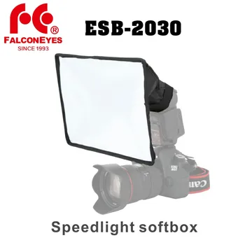 Falcon Eyes ESB2030 Софтбокс Портативный Складной Рассеиватель Вспышки для Canon Nikon Sony DSLR Вспышка Speedlite Аксессуары Для Фотостудии
