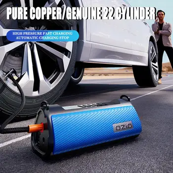 Портативный насос для накачивания шин, автомобильный компрессор аварийного питания, Стартер и многофункциональная сумка для переноски с воздушным насосом Air B6D2