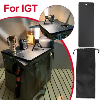 Принадлежности для походной печи для IGT Многофункциональная настольная доска Портативная настольная доска с сумкой для хранения Походного снаряжения