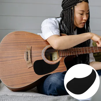 Самоклеящаяся накладка для акустической гитары в стиле Waterdrop (черный)