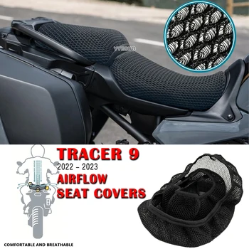 Чехлы для сидений мотоциклов Yamaha Tracer 9 Tracer 900 2022 2023, защитная подушка для сидений, 3D чехлы для сидений Airflow