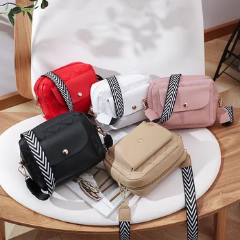 Новая женская модная сумка Lingge из искусственной кожи, изысканная сумка через плечо, роскошная брендовая сумка-мессенджер, женская сумка для отдыха и путешествий, сумка для фотоаппарата