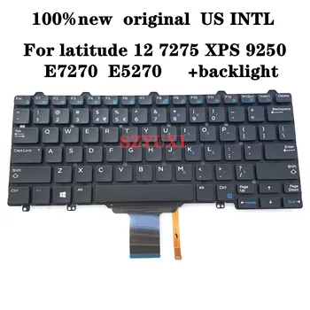НОВЫЙ английский для Dell latitude 12 7275 E5270 E7270 XPS 9250 клавиатура 35JP0 035JP0 NSK-LYABC PK131DK1B05