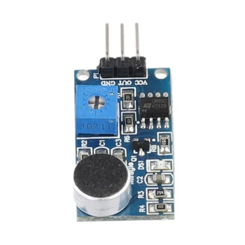 Модуль Датчика звука LM393 Датчик Управления Звуком Усилитель Микрофона Обнаружение Датчика Звукового Микрофона для Arduino DIY Kit