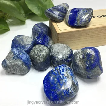 Натуральные полированные кристаллы, целебные камни, голубой лазурит для украшения дома