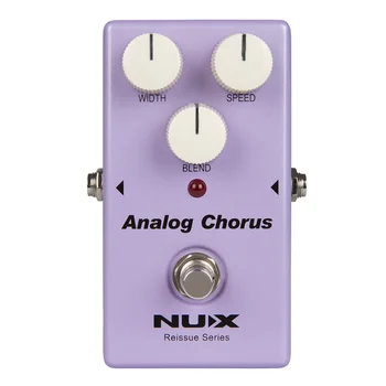 Блок аналоговых эффектов Chorus серии NUX Retro по аналоговой схеме BBD, аксессуары для электрогитар серии Effect, педаль для гитары, аксессуары для электрогитар