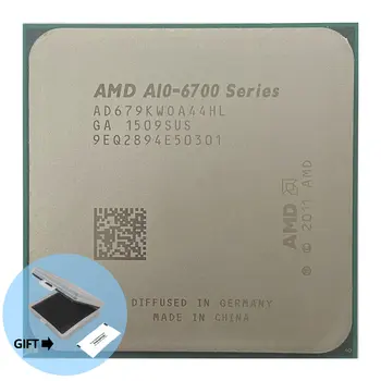 четырехъядерный процессор AD679KWOA44HL разъем FM2,Б/у Процессор AMD A10-Series A10 6790 k 4,0 ГГц