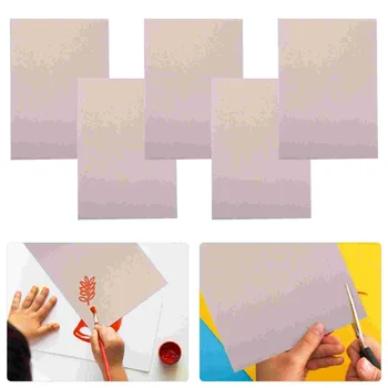 10шт Детский картон своими руками Картон ручной работы Утолщенный двусторонний картон