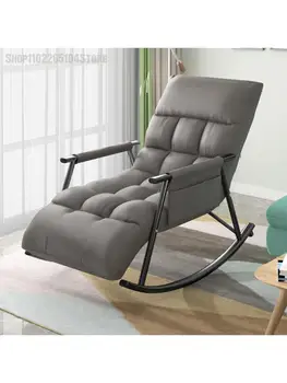 Кресло-качалка Тканевый диван с технологией Chair, веб-знаменитость, Ленивый Домашний досуг, балкон, взрослые могут лежать, могут спать, кресло-качалка