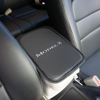 Чехлы для автомобильных подлокотников, Подушка для защиты подлокотников автокресел для хранения аксессуаров Tesla Model X