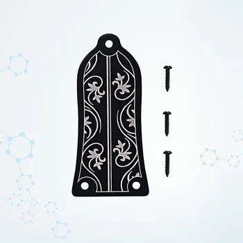 Чехол в форме ферменного стержня GR34 для электрогитары Epiphone, крышка ферменного стержня с винтами (черный)