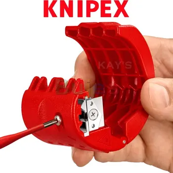 Knipex 902210 Пластиковый труборез BiX с уплотнительной втулкой труборез емкостью 50 мм, вращается для быстрой и чистой резки