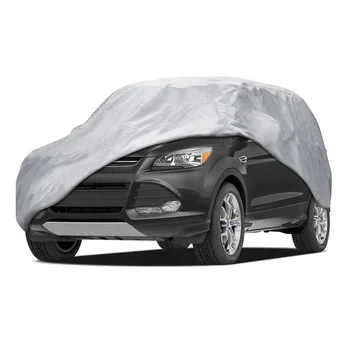 Высококачественный хлопковый чехол PEVA для защиты кузова автомобиля от любых погодных условий, дождя, солнца, снега, пыли, водонепроницаемый чехол для внедорожника