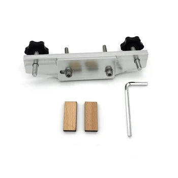 Металлический зажим для гитарного моста Инструмент для склеивания гитарного моста из алюминиевого сплава Приспособление для ремонта склеивания мостов для акустической гитары