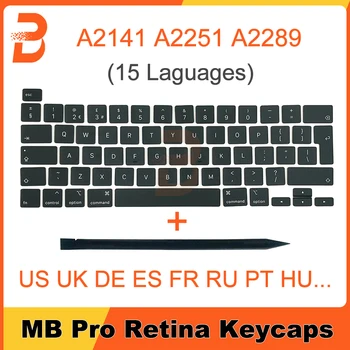 Новый Ноутбук Key Keycaps Keys Cap Клавиатуры Для Ремонта Ножницами Macbook Pro Retina 13