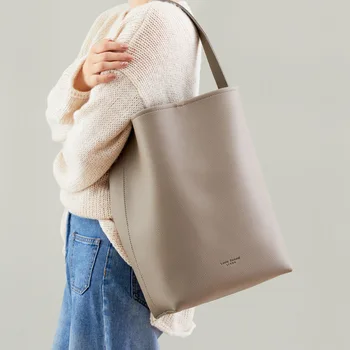 Брендовая Дизайнерская женская сумка из искусственной кожи через плечо Повседневная сумка Через плечо Сумка-ведро
