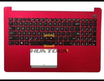 Подлинная Американская/Английская Клавиатура для ноутбука ASUS X502C X502CC X502CA X502 X502U Клавиатура с американской Раскладкой Красного цвета с Рамкой Фирменная Новинка