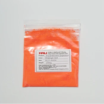 Продам красно-оранжевый флуоресцентный пигмент яркий цветной пигментный порошок неоновые пигменты 1 лот = 200 грамм HLP-8004 красный оранжевый Бесплатная доставка