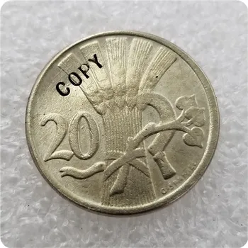 1933 Чехословакия - Чехословацкая КОПИРОВАЛЬНАЯ МОНЕТА памятные монеты-реплики монет, медали, монеты для коллекционирования