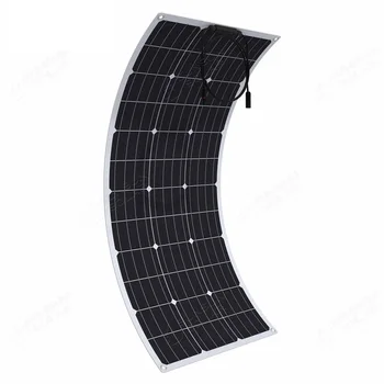 Китайские Дешевые Гибкие Солнечные Панели с Черепицей мощностью 270 Вт 300 Вт 400 Вт 540 Вт с 60 Ячейками Поли Моно Тонкопленочные Солнечные Панели Для Домашней Системы На Открытом воздухе
