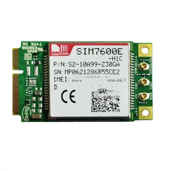 SIMCOM SIM7600E-H1CD MINIPCIE быстрее, чем оригинальный модуль SIM7600E-H1C 4G LTE Cat1 PCIE, совместимый с модулем SIM7600